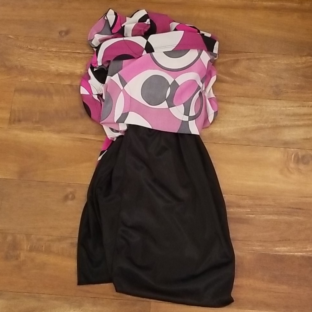 Mod pattern dress - Large - Picture 4 of 4